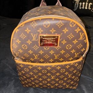 Big Brown Louis Vuitton bag